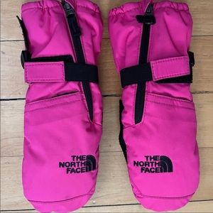 ❤️ The North Face Kids Zip Mittens